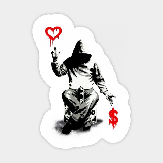 Love and Money Sticker by hitext